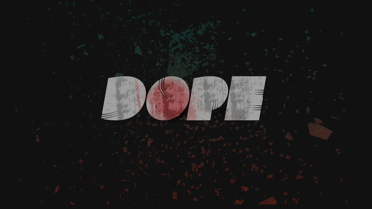 dope, black background, red and gray tones, SD Desktop Wallpaper