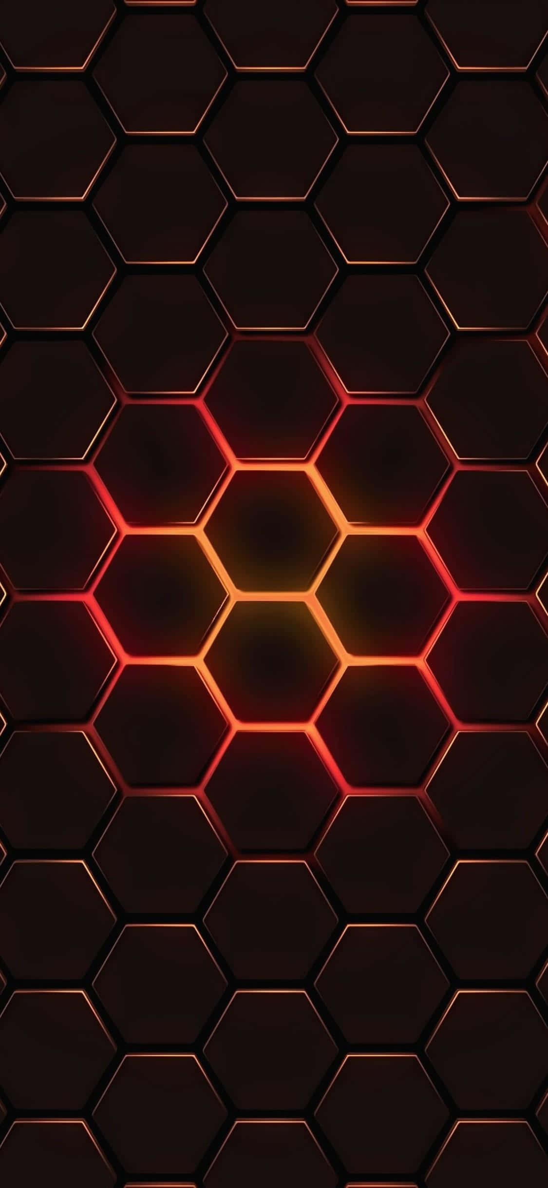 Dope Tumblr iPhone, red, hexagonal pattern, Full HD Phone Wallpaper