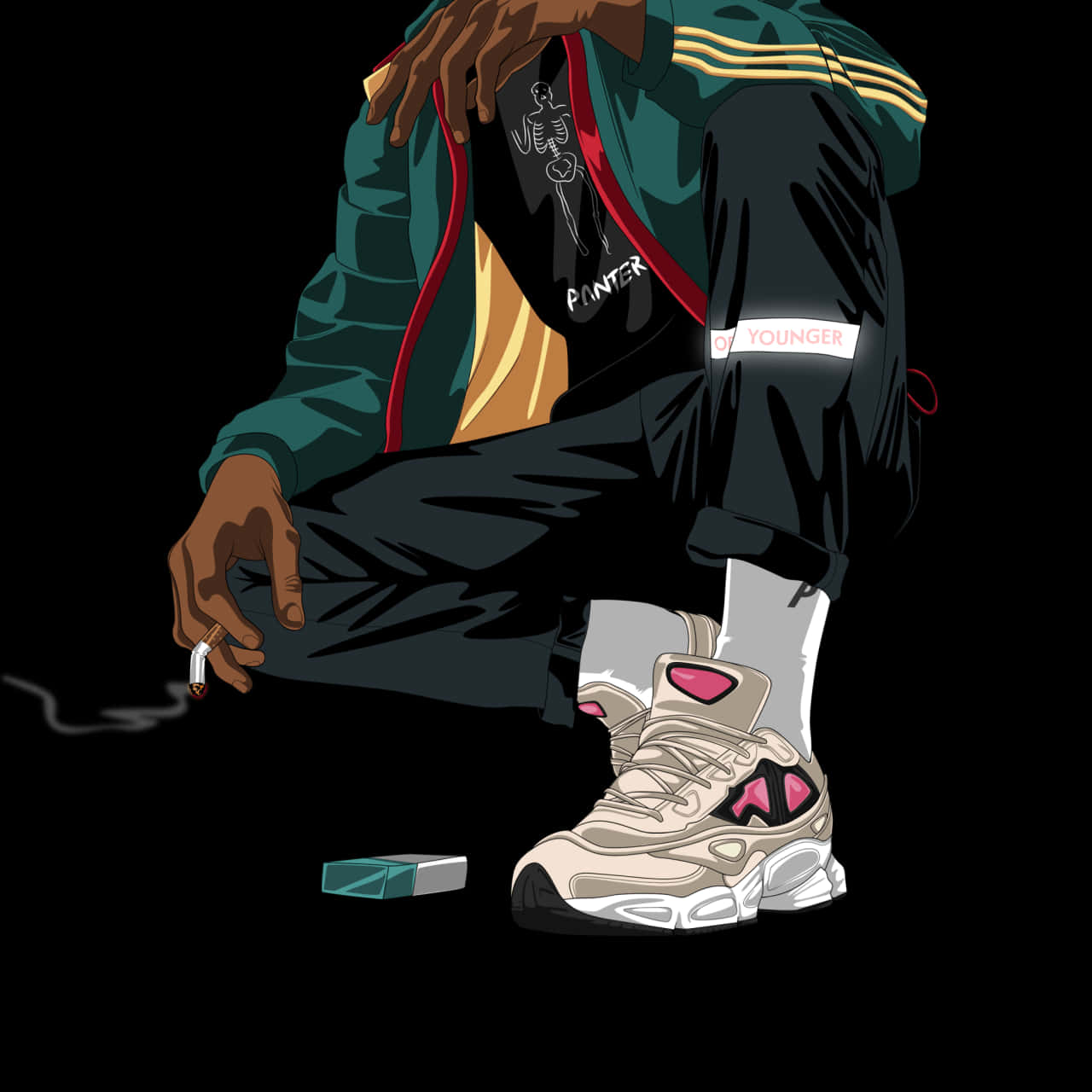 Dope Boy, cigarette, smoke, HD Desktop Wallpaper