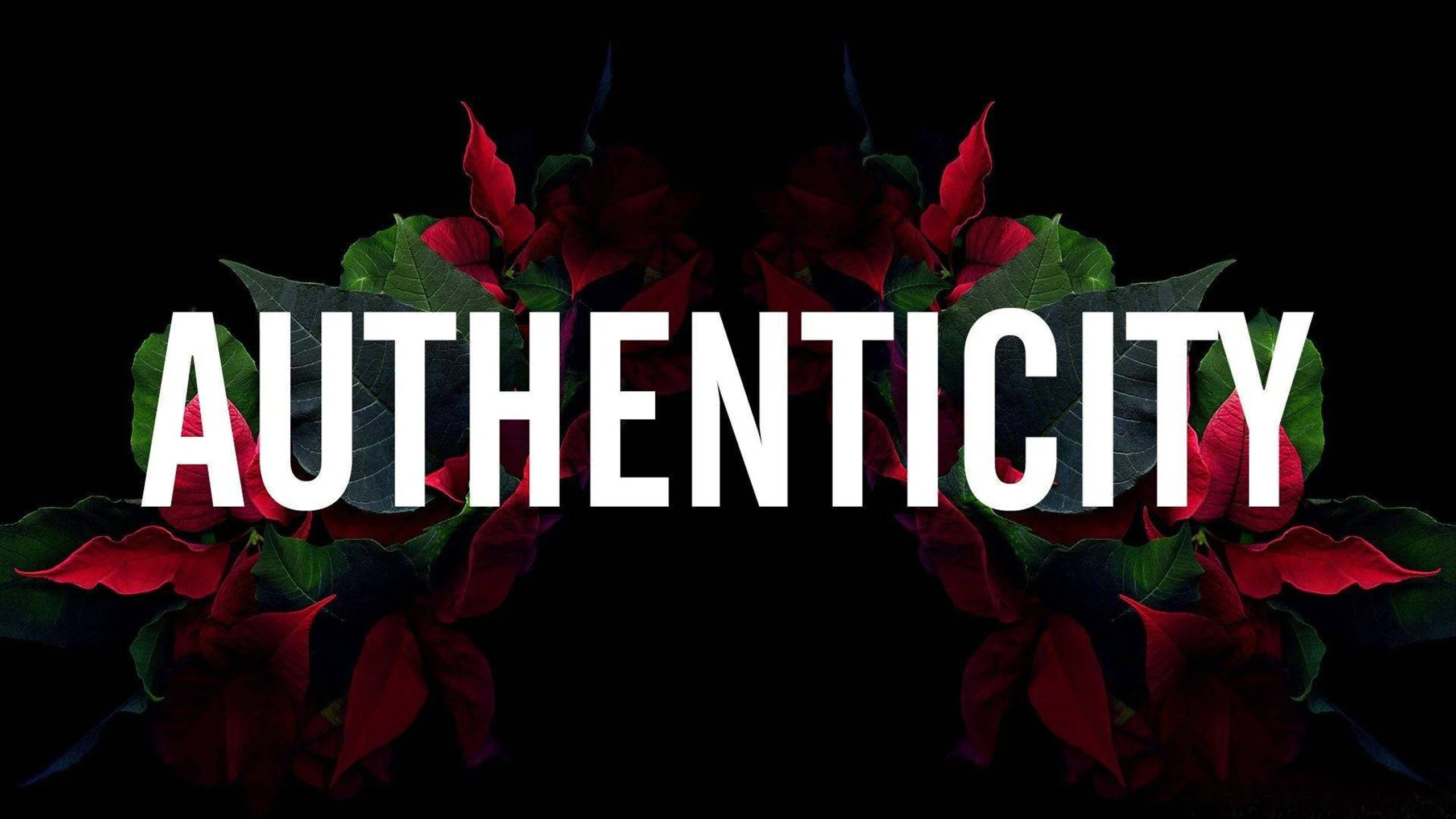 Dope, authenticity, white text, 2K Desktop Wallpaper