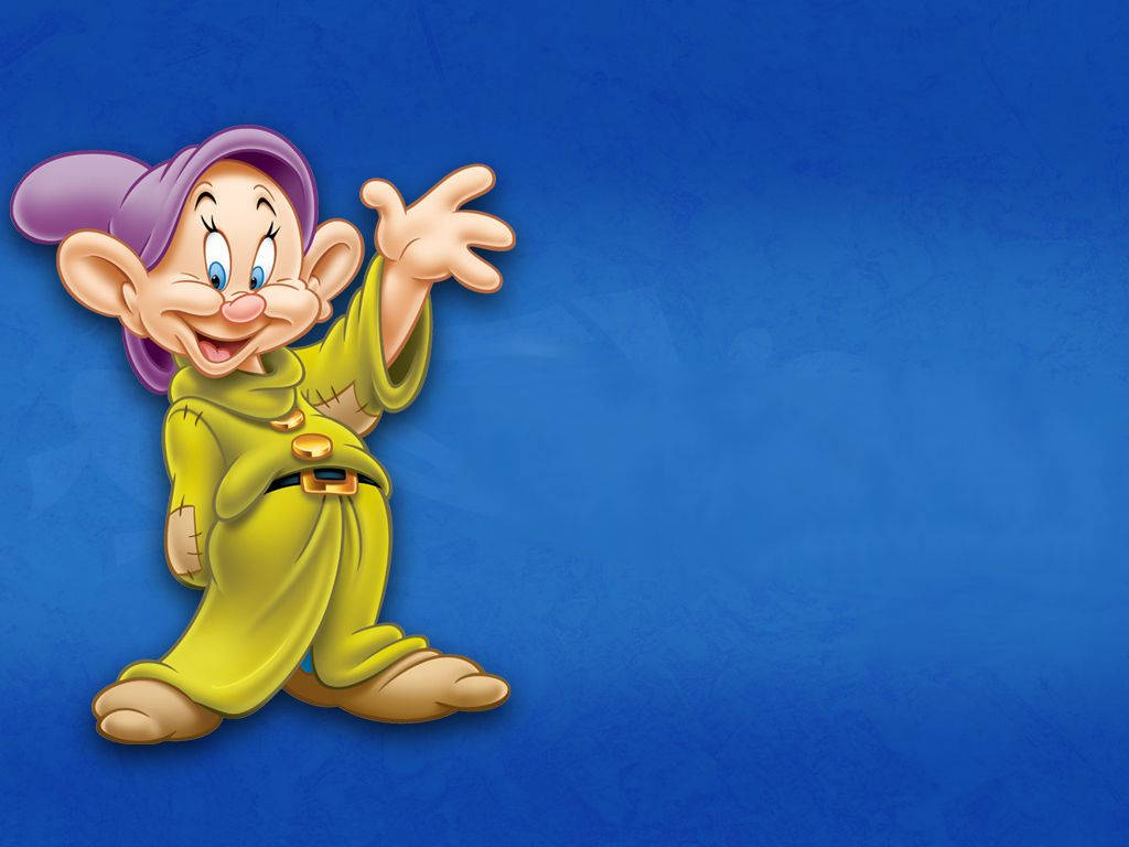 Dopey, dwarf, green tunic, SD Desktop Wallpaper