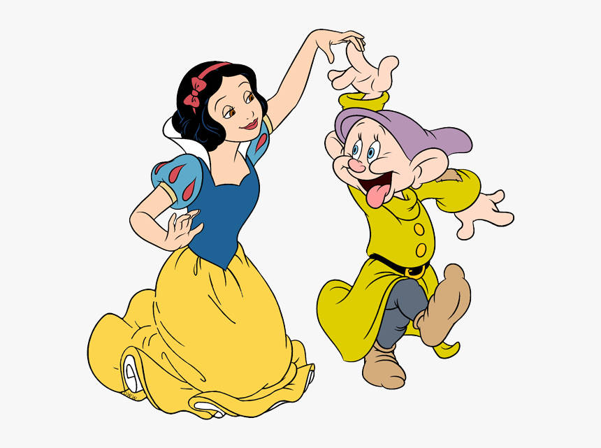 Dopey, Snow White, yellow coat, SD Desktop Wallpaper