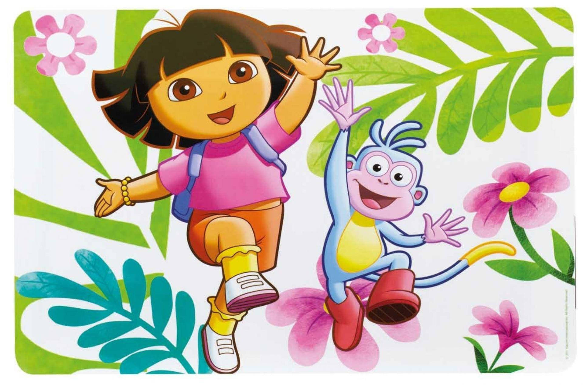 Dora The Explorer, Boots, jungle, Full HD Desktop Wallpaper