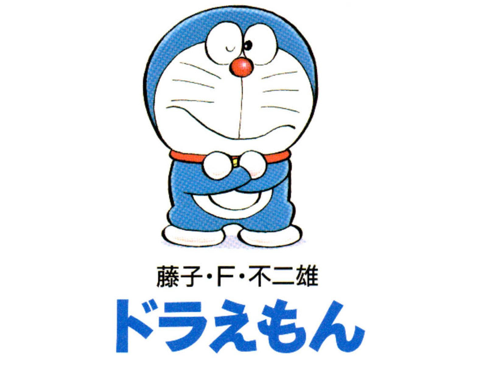 Doraemon, blue, robotic cat, HD Desktop Wallpaper