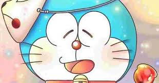 Doraemon, blue robotic cat, round head, SD Desktop Wallpaper