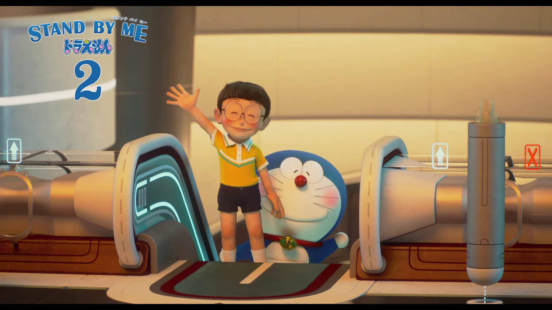 Doraemon, Nobita, blue robotic cat, Full HD Desktop Wallpaper