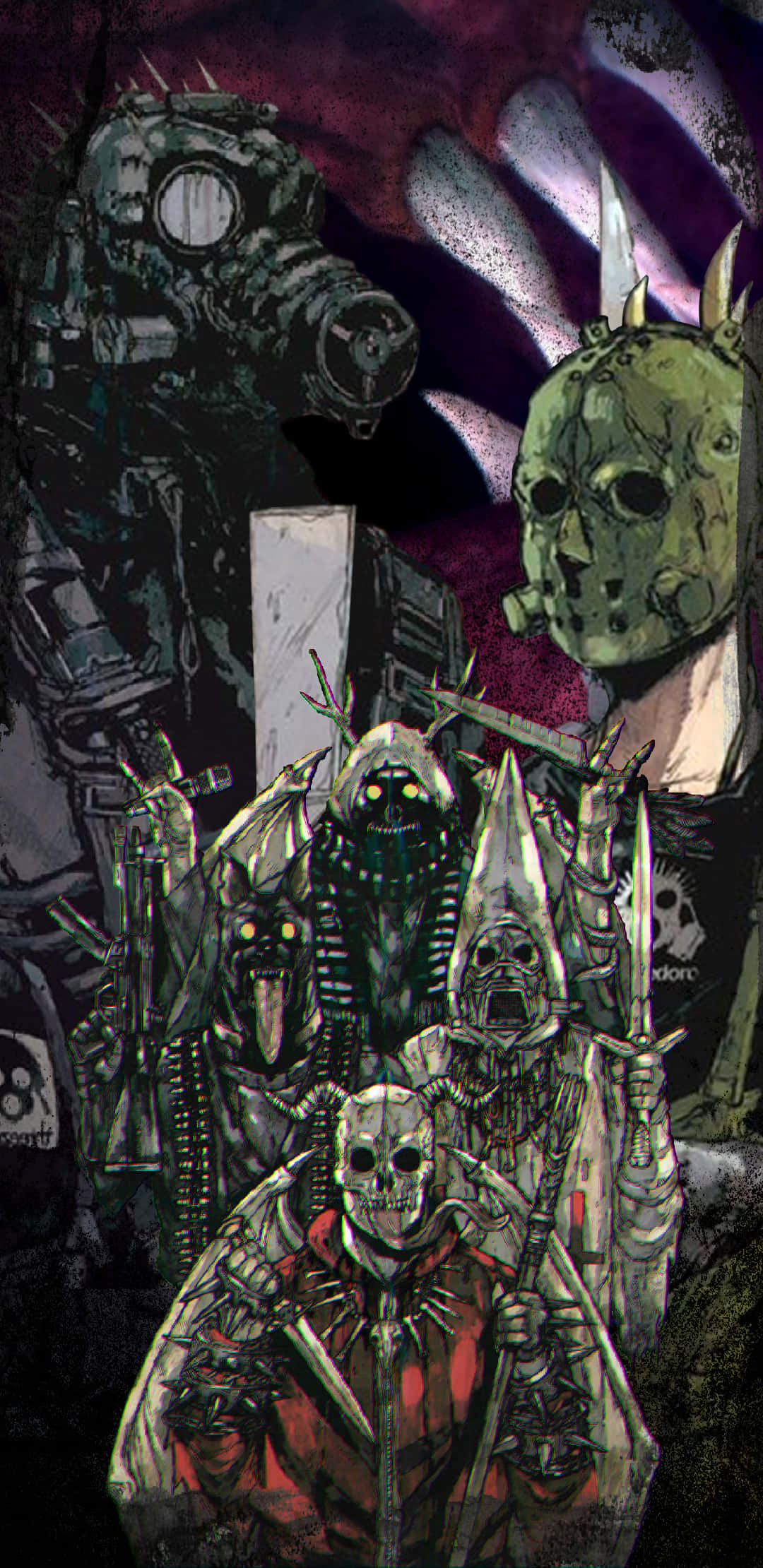 Dorohedoro, En, glowing eyes, Full HD Phone Wallpaper