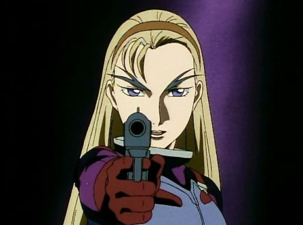 Dorothy Catalonia, blonde anime woman, intense eyes, SD Desktop Wallpaper