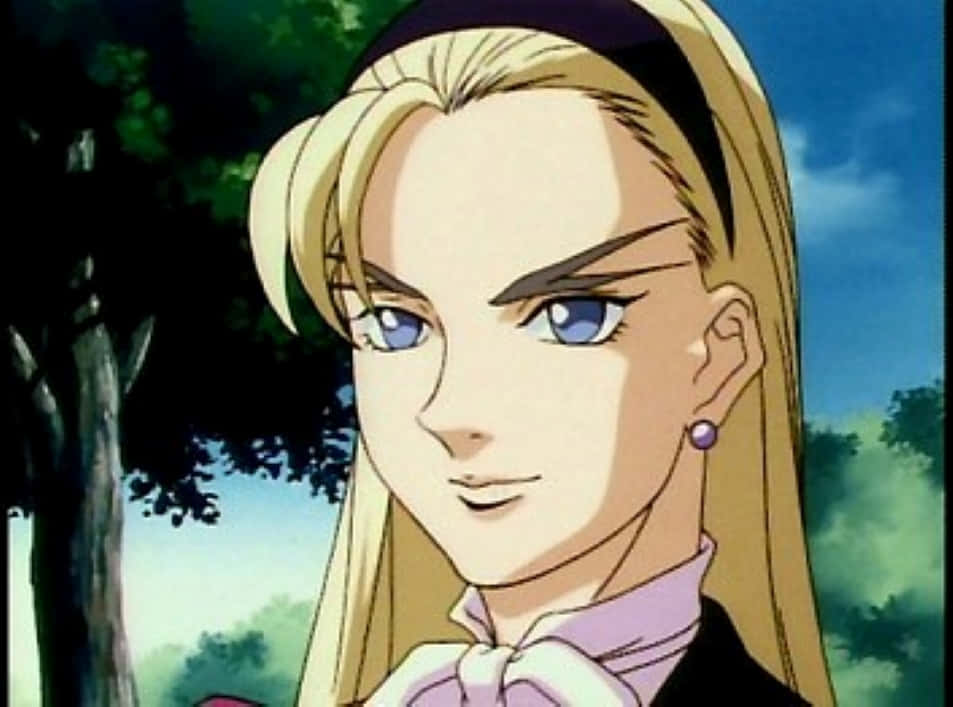 Dorothy Catalonia, blonde anime girl, blue eyes, SD Desktop Wallpaper