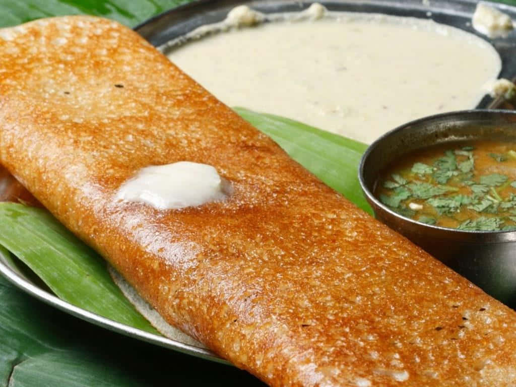 dosa, chutney, sambar, SD Desktop Wallpaper