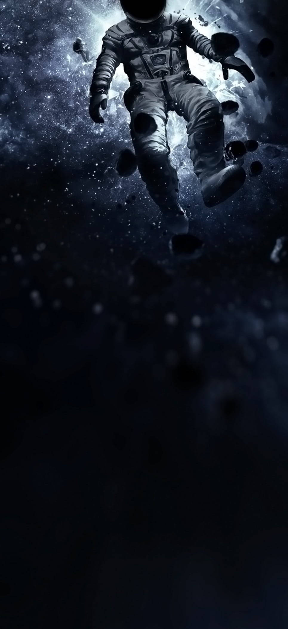 Dot Notch, astronaut, space, Full HD Phone Wallpaper