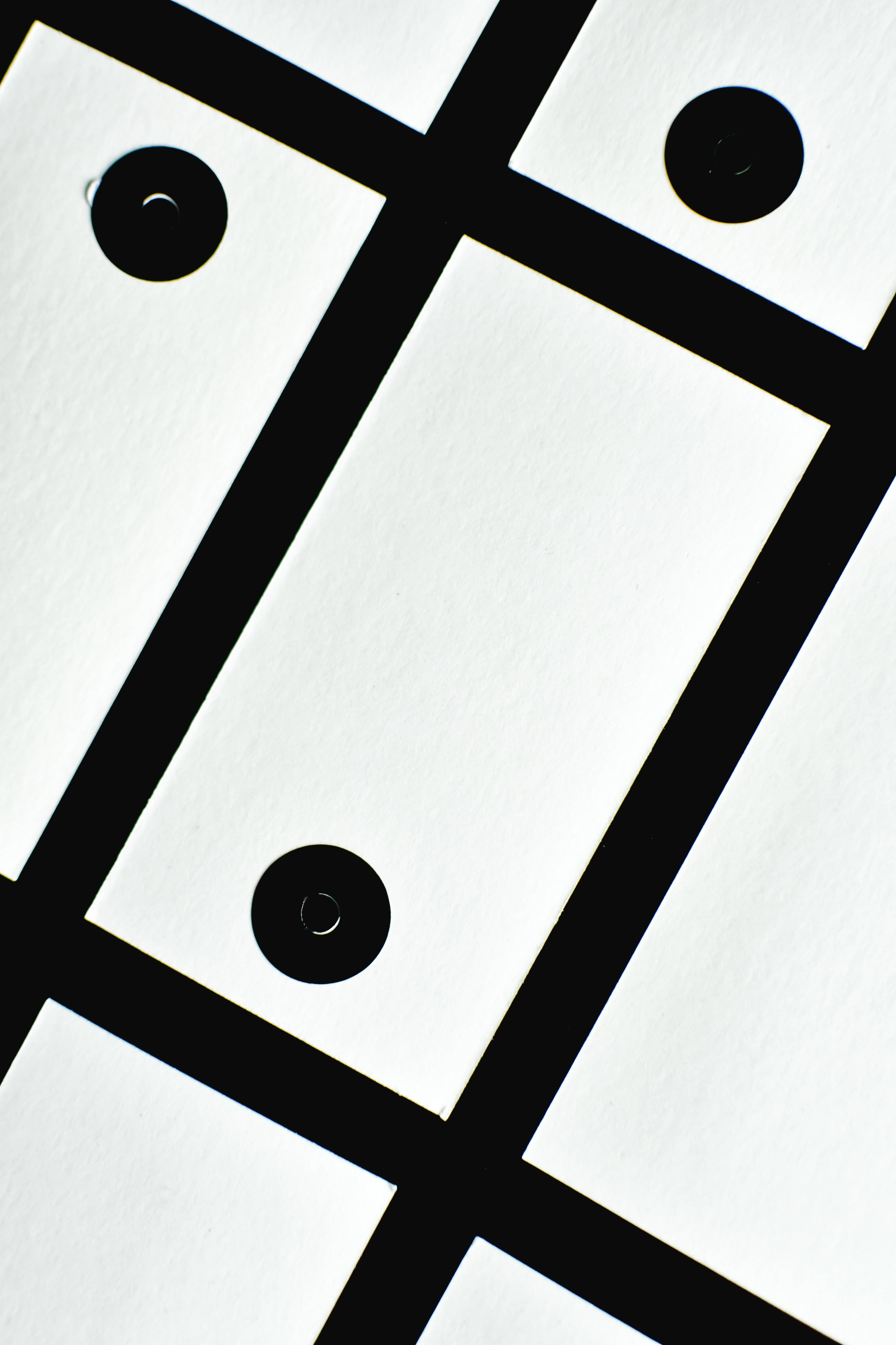 black dot, iPhone, textured white paper, 5K Phone Wallpaper