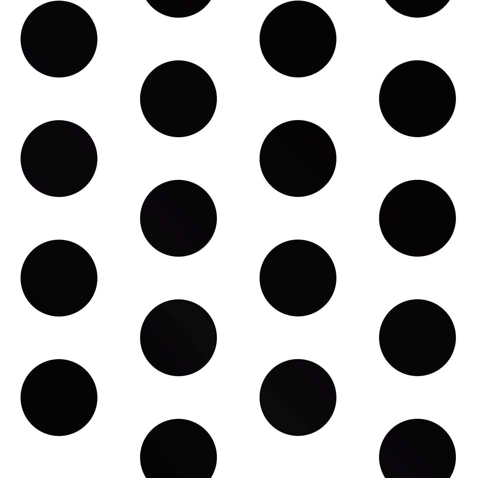 black polka dots, white background, evenly spaced black circles, HD Desktop Wallpaper