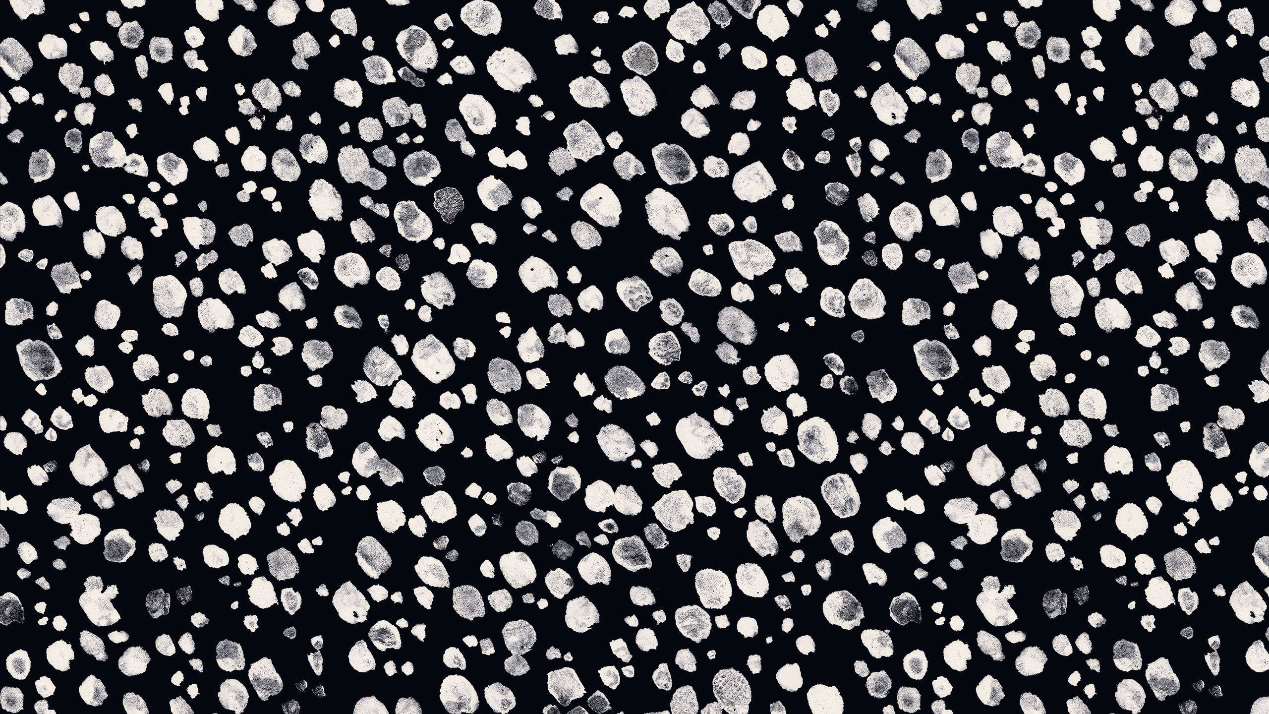 black dot, iPhone, crystal landscape, 2K Desktop Wallpaper
