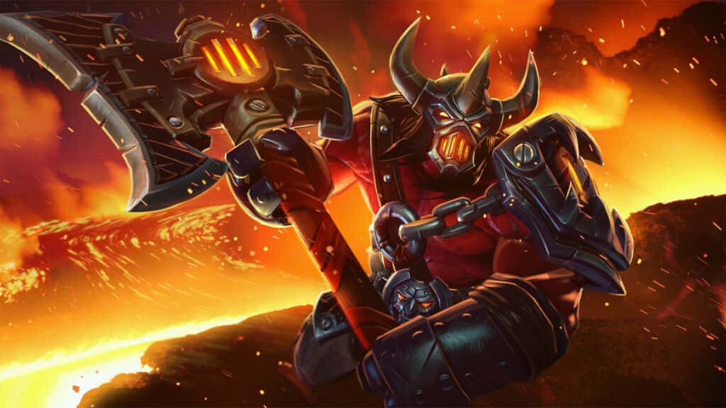 Dota 2 Juggernaut, demonic warrior, dark armor, SD Desktop Wallpaper