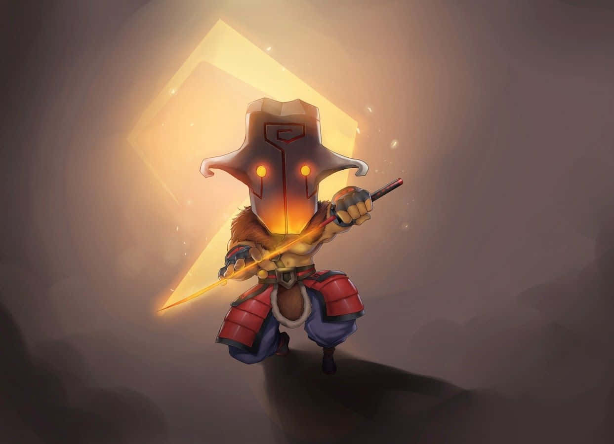 Dota 2, Juggernaut, red armor, SD Desktop Wallpaper