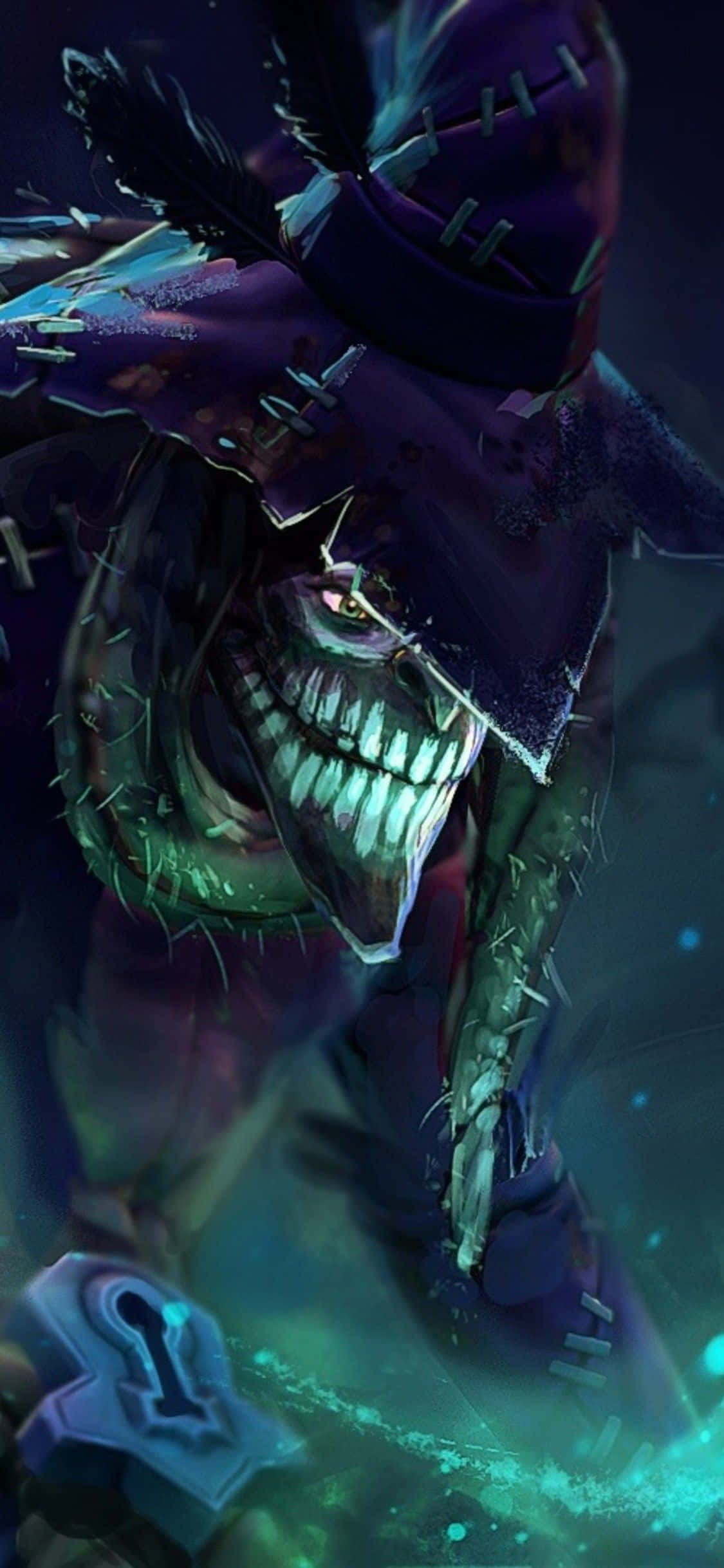 Dota 2, phone, glowing eyes, Full HD Phone Wallpaper