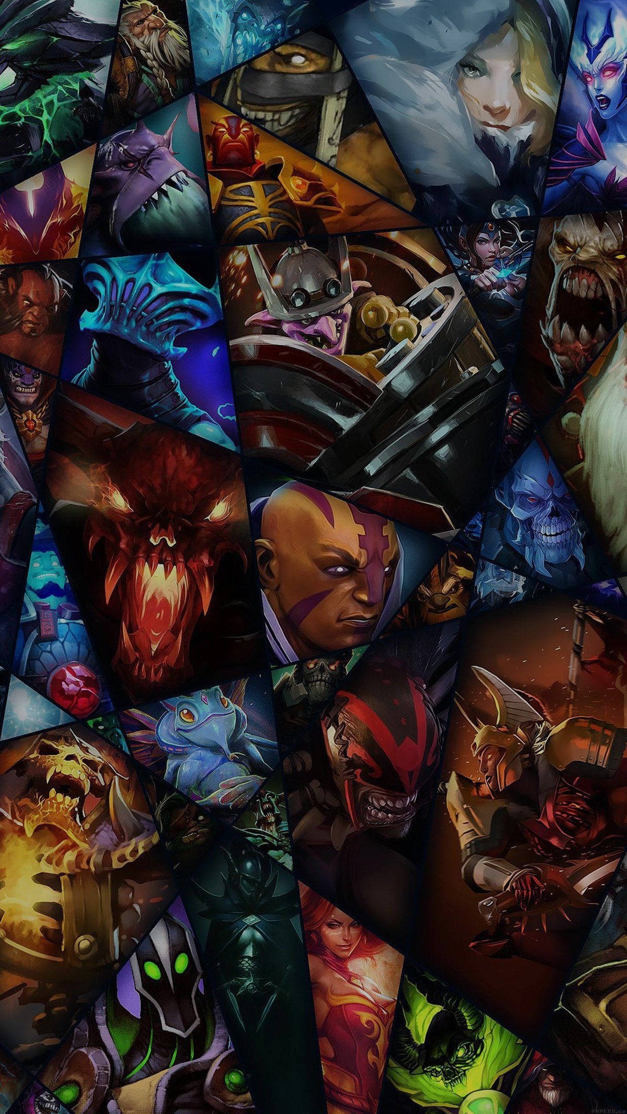 Dota 2, iPhone, fantasy game characters, Full HD Phone Wallpaper