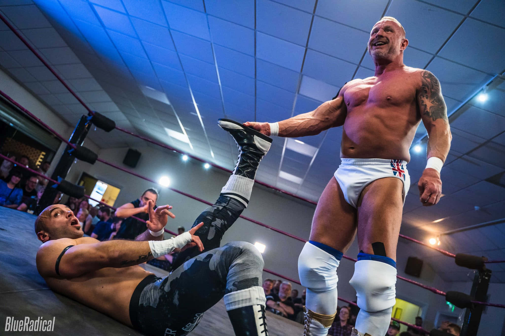 Doug Williams, wrestler, white trunks, Full HD Desktop Wallpaper