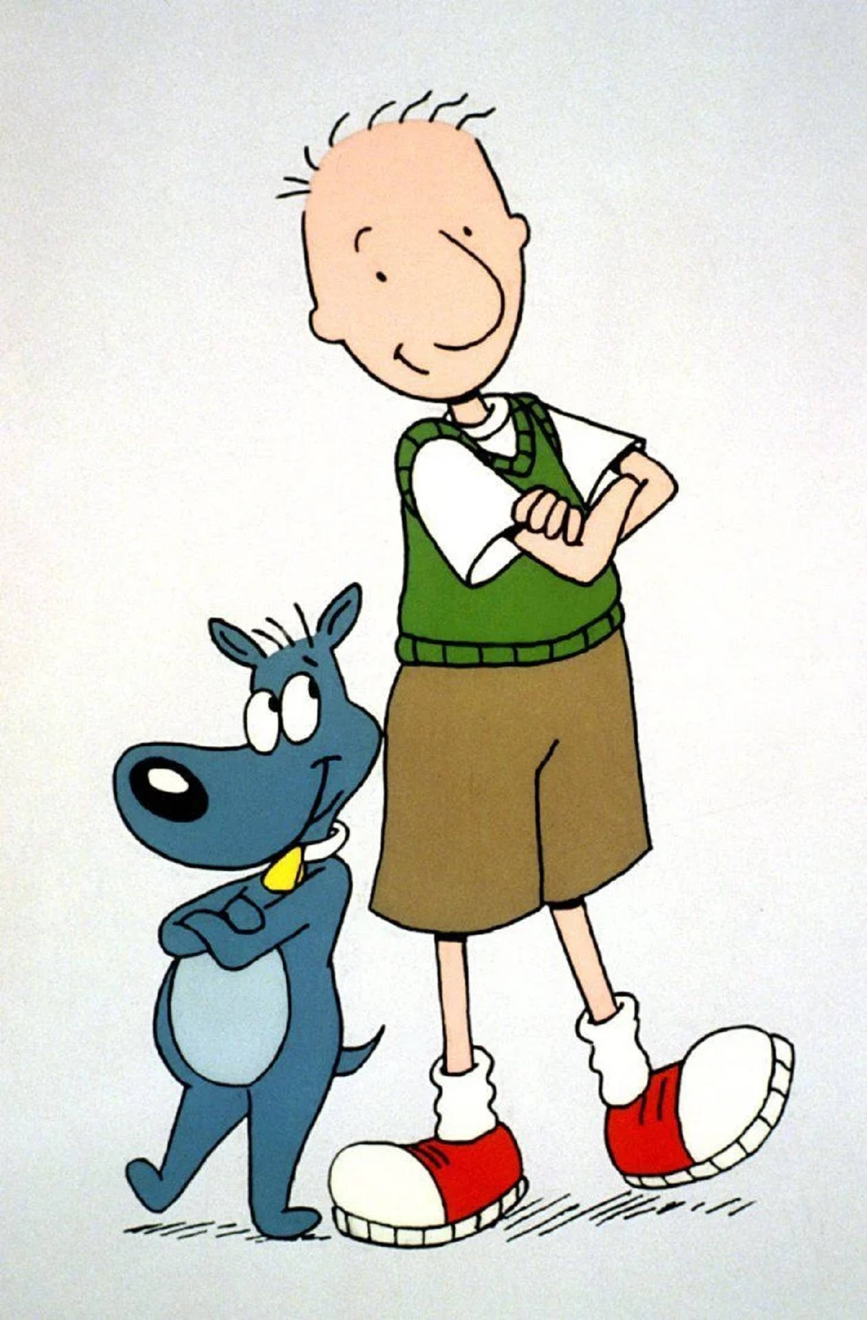Doug, Porkchop, green vest, Full HD Phone Wallpaper