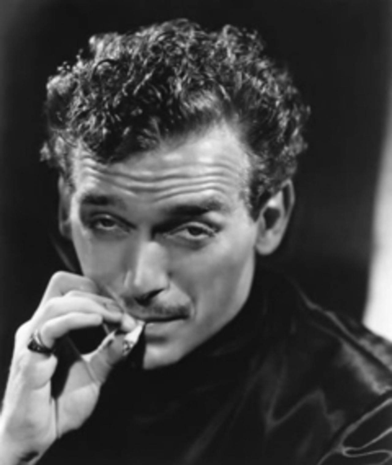 Douglas Fairbanks, black and white, curly hair, HD Phone Wallpaper