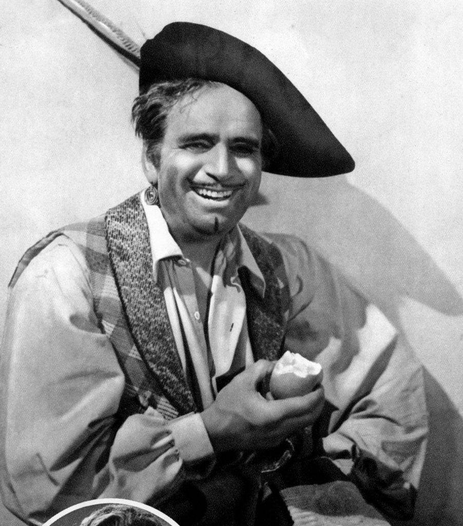 Douglas Fairbanks, black and white, wide-brimmed hat, SD Phone Wallpaper