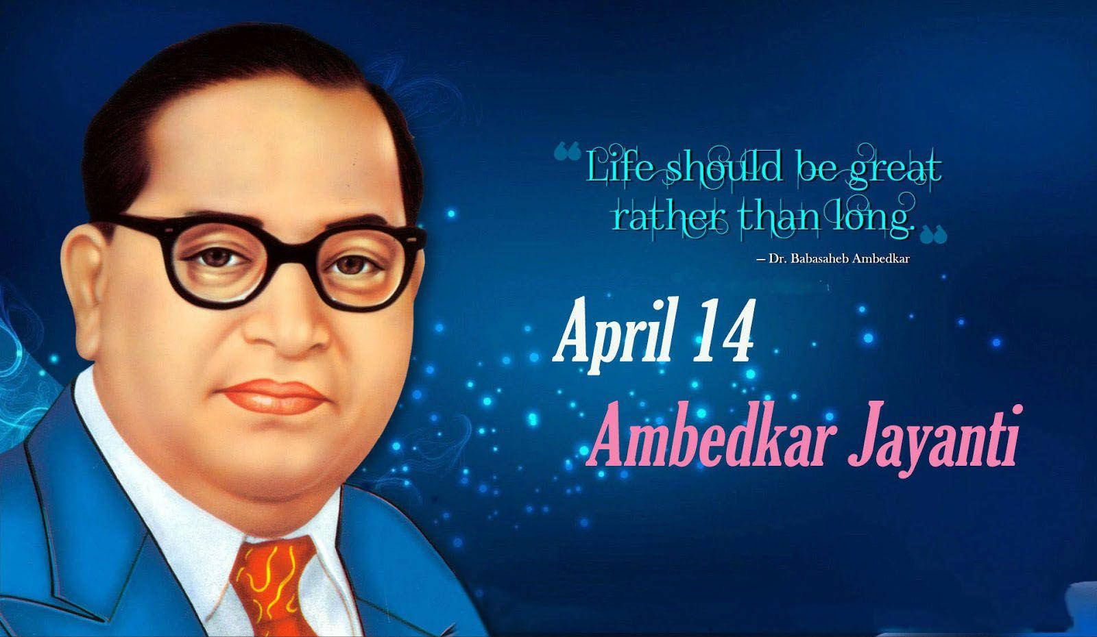 Dr Babasaheb Ambedkar, blue suit, glasses, HD Desktop Wallpaper