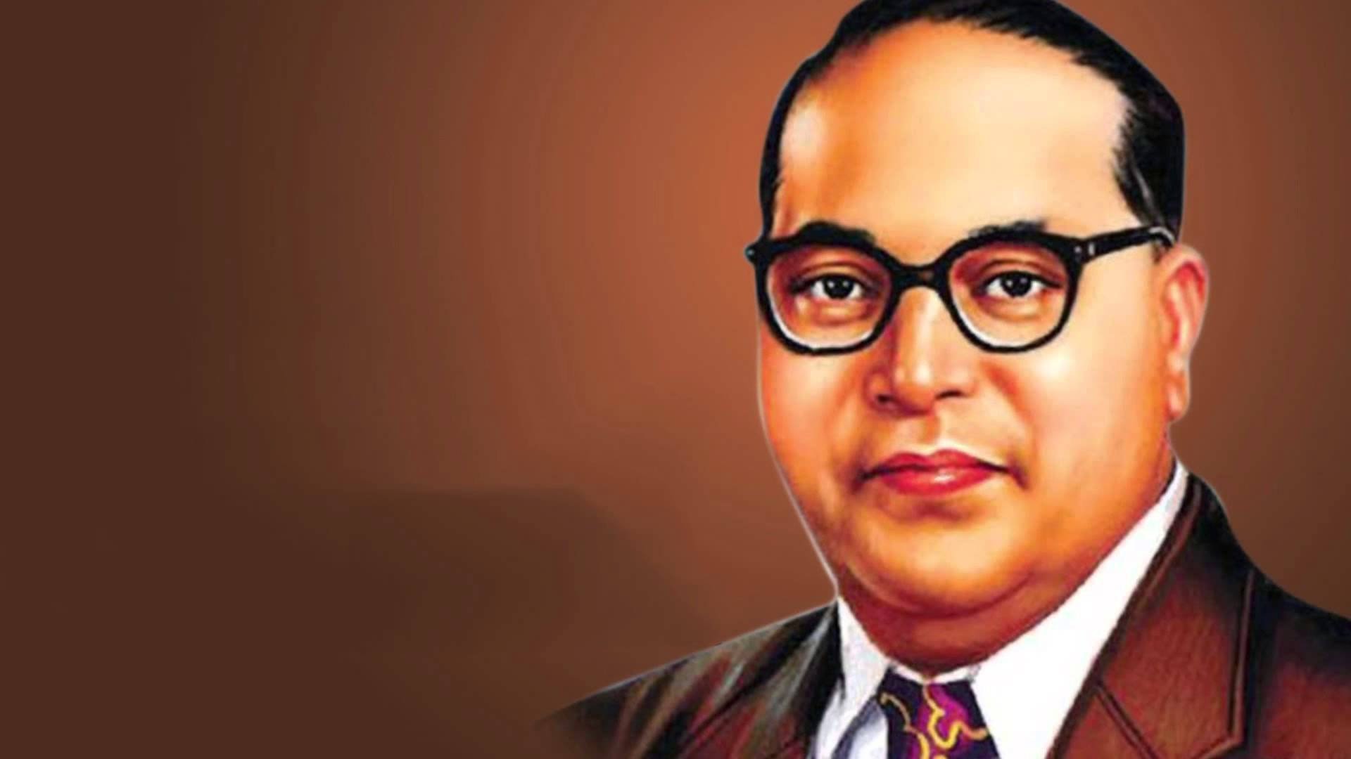 Dr Babasaheb Ambedkar, suit, glasses, Full HD Desktop Wallpaper
