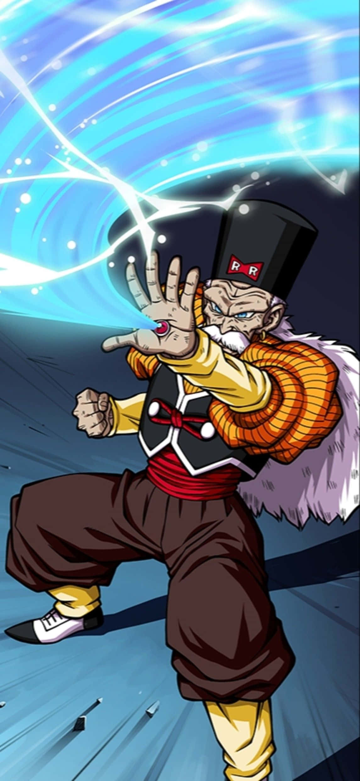 Dr Gero, top hat, orange coat, Full HD Phone Wallpaper