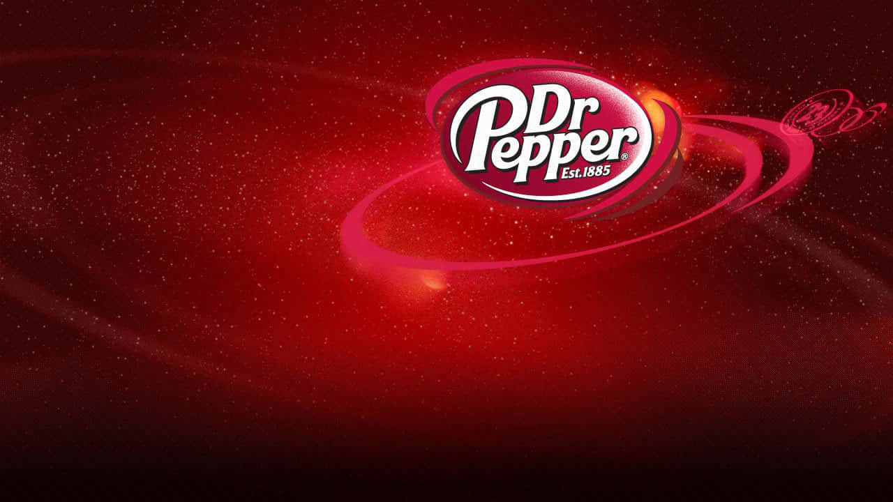 Dr Pepper, red background, Dr Pepper logo, HD Desktop Wallpaper