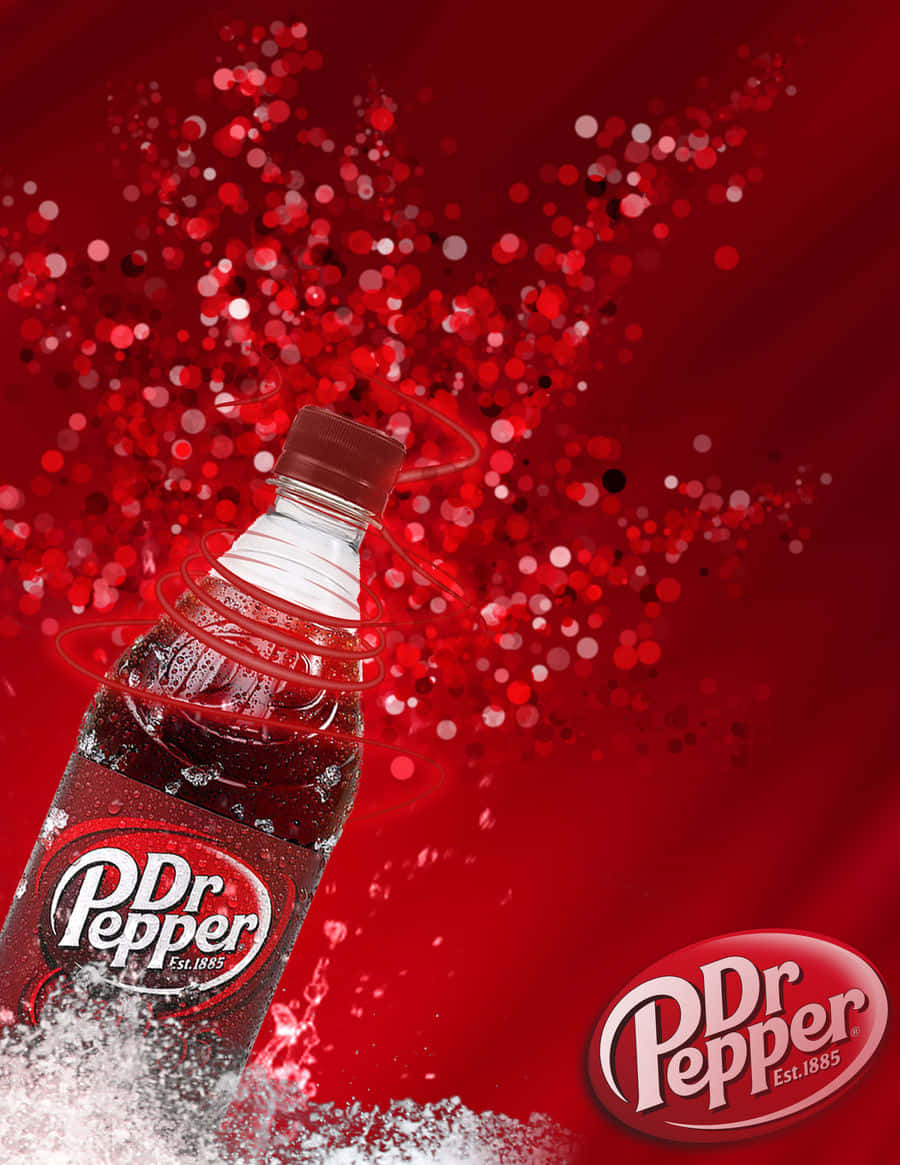 Dr Pepper, bottle, icy splash, SD Phone Wallpaper