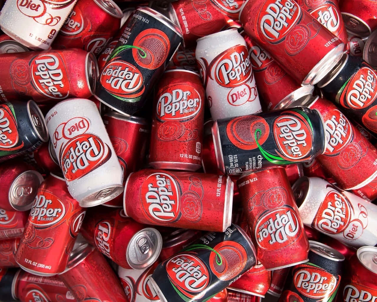 Dr Pepper, red, white, HD Desktop Wallpaper