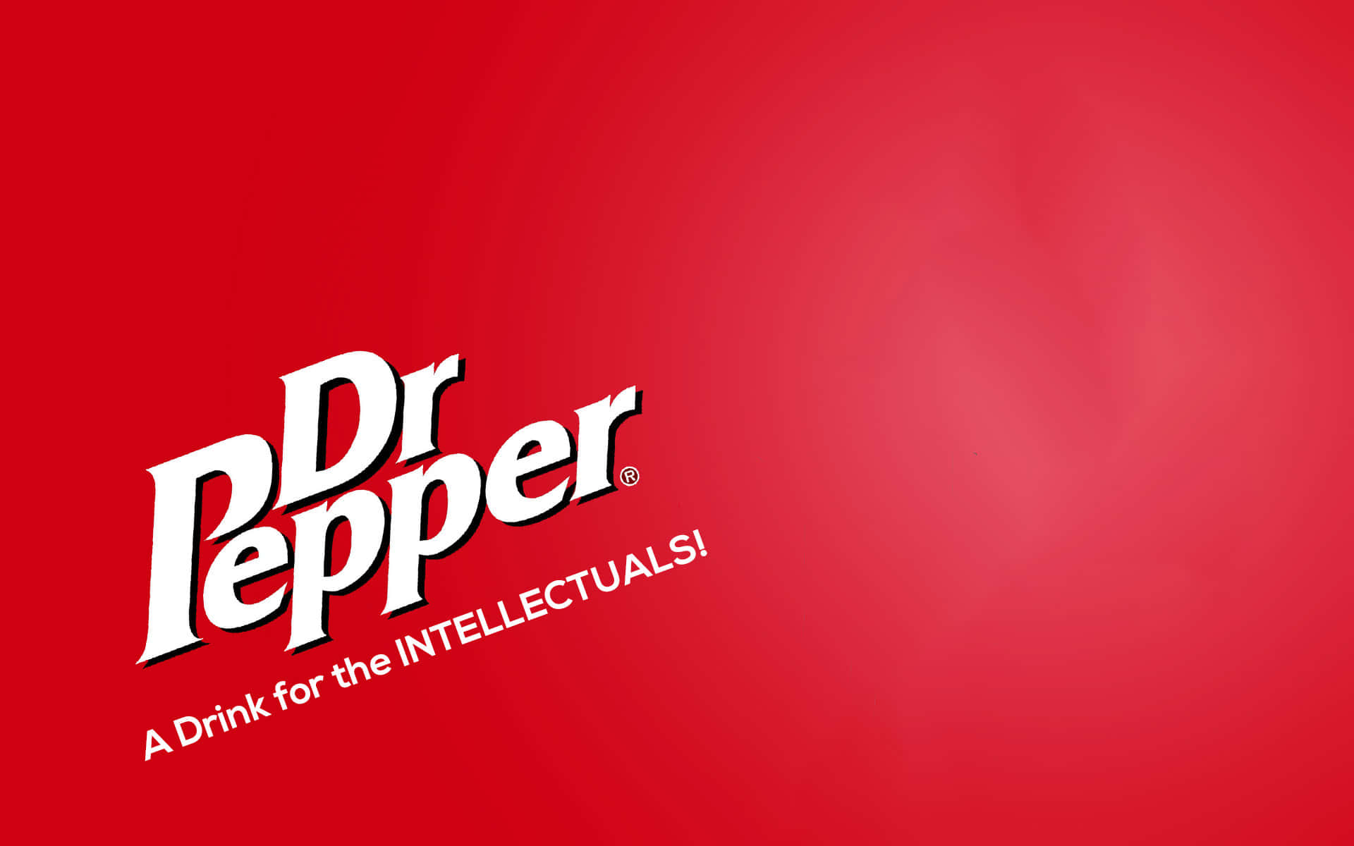 Dr Pepper, white, red gradient background, Full HD Desktop Wallpaper