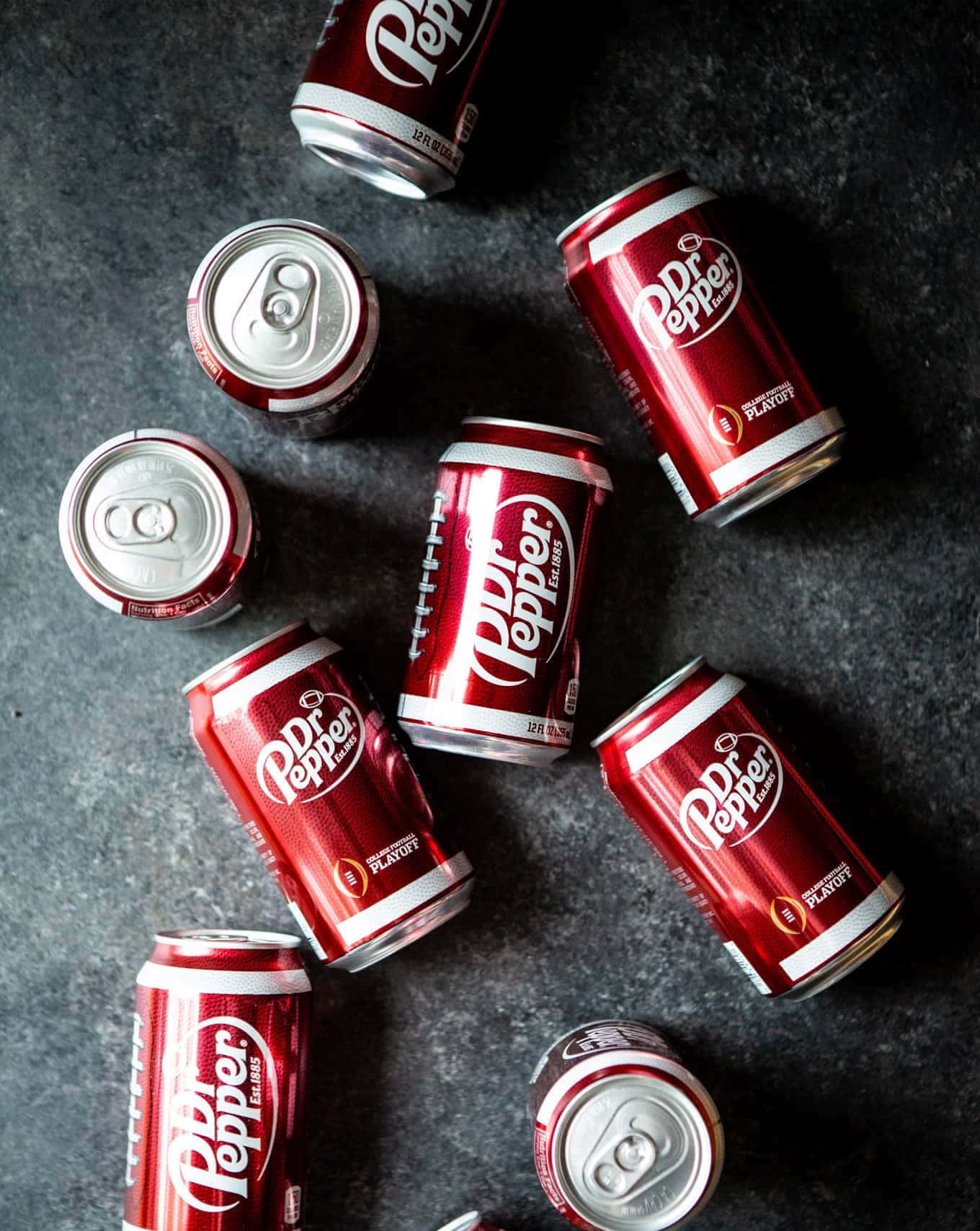 Dr Pepper, red, cans, HD Phone Wallpaper