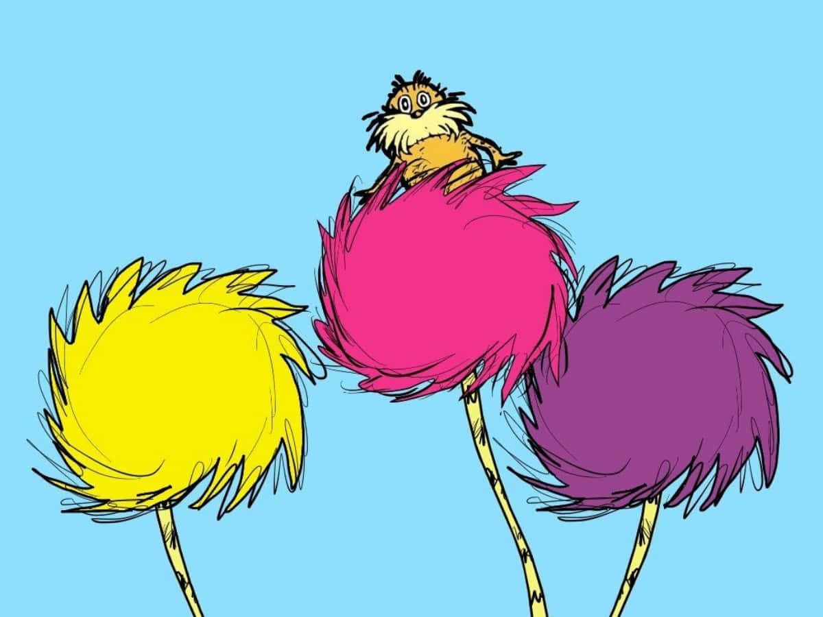 Dr Seuss, teddy bear, hat, SD Desktop Wallpaper