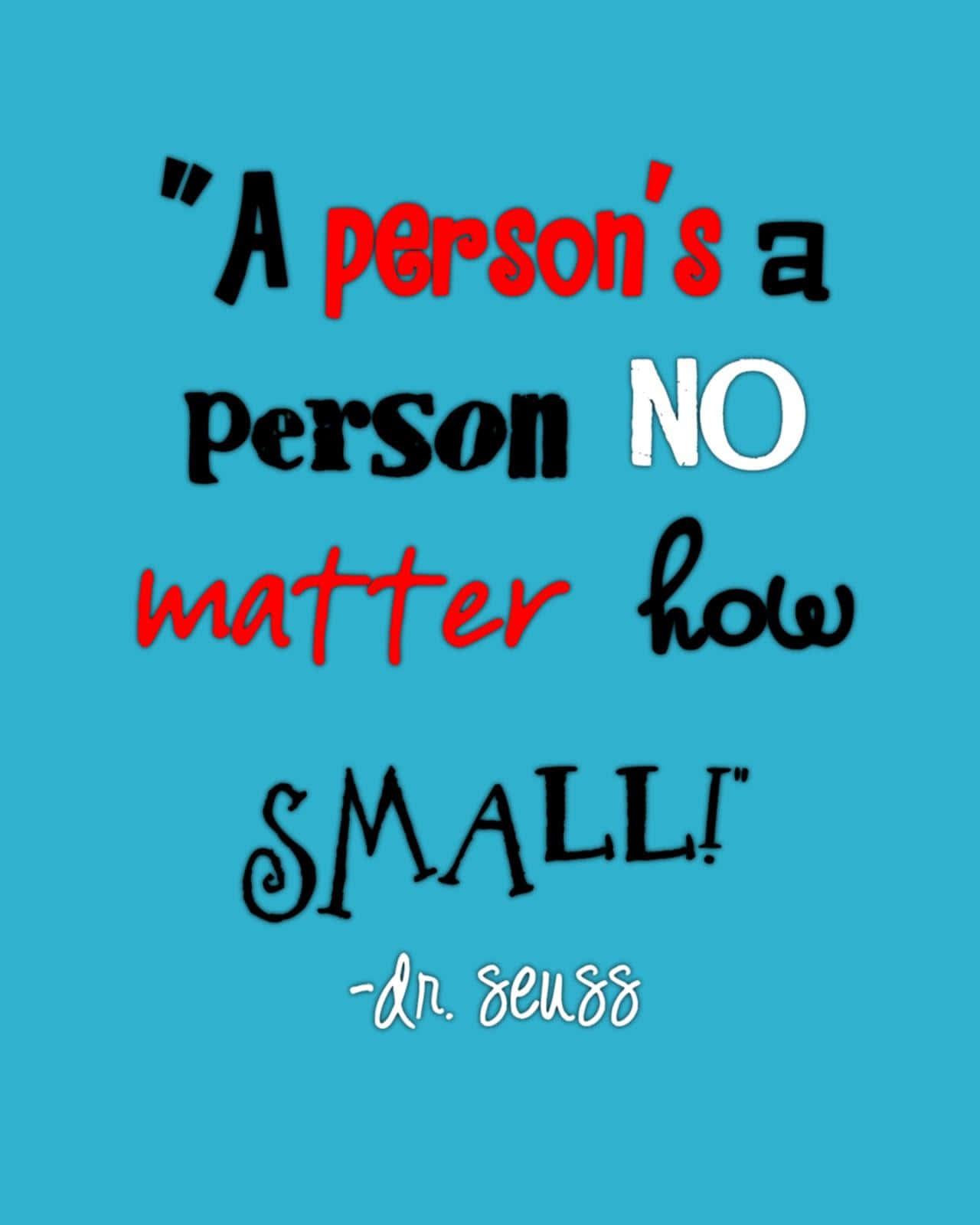 Dr Seuss, vibrant blue background, mixed red black and white fonts, HD Phone Wallpaper
