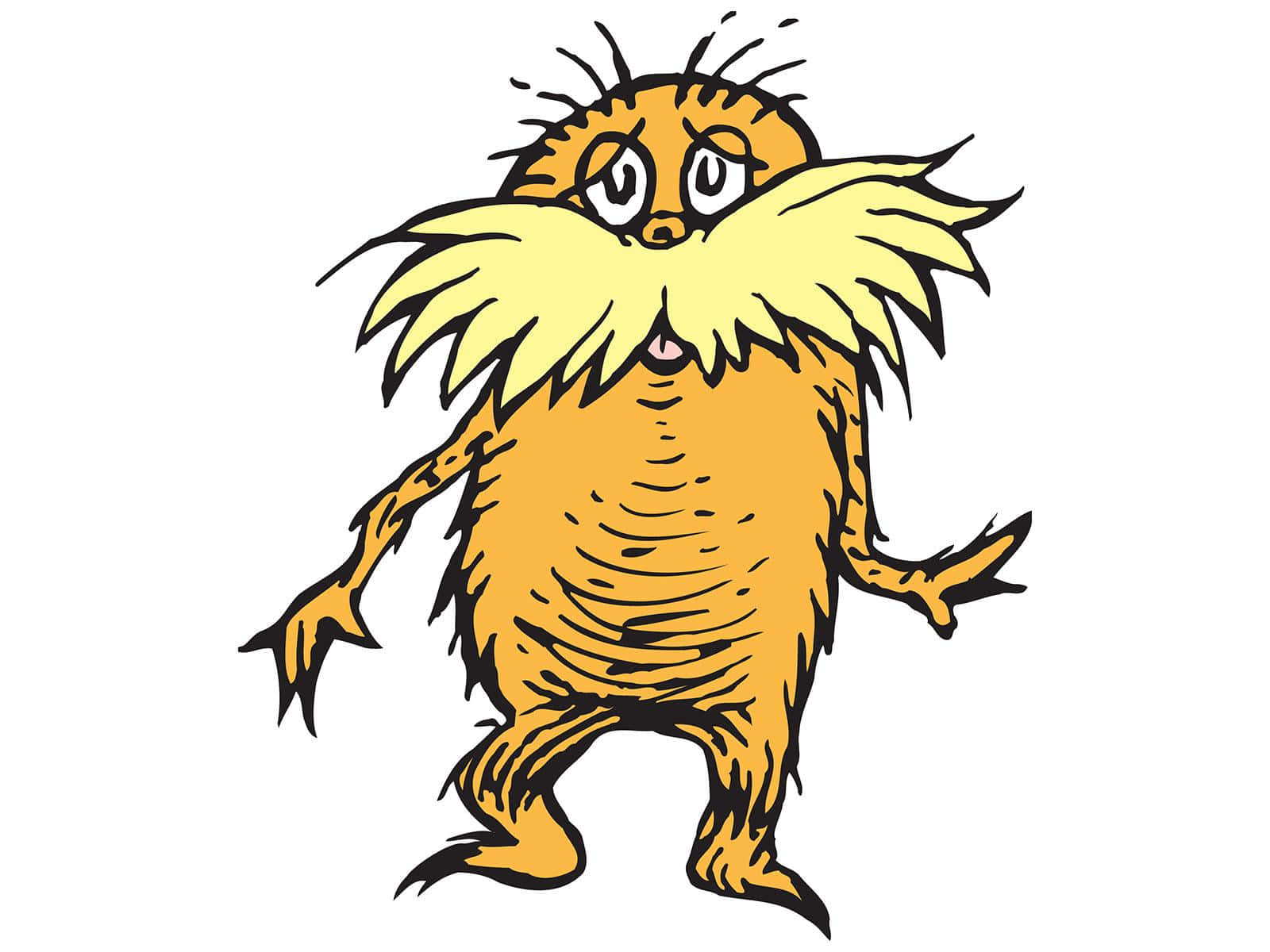 Dr Seuss, yellow hat, long beard, HD Desktop Wallpaper