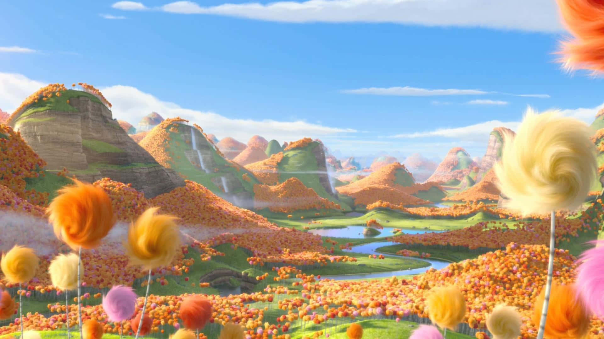 Dr Seuss, 1920 x 1080, colorful lollipops, Full HD Desktop Wallpaper