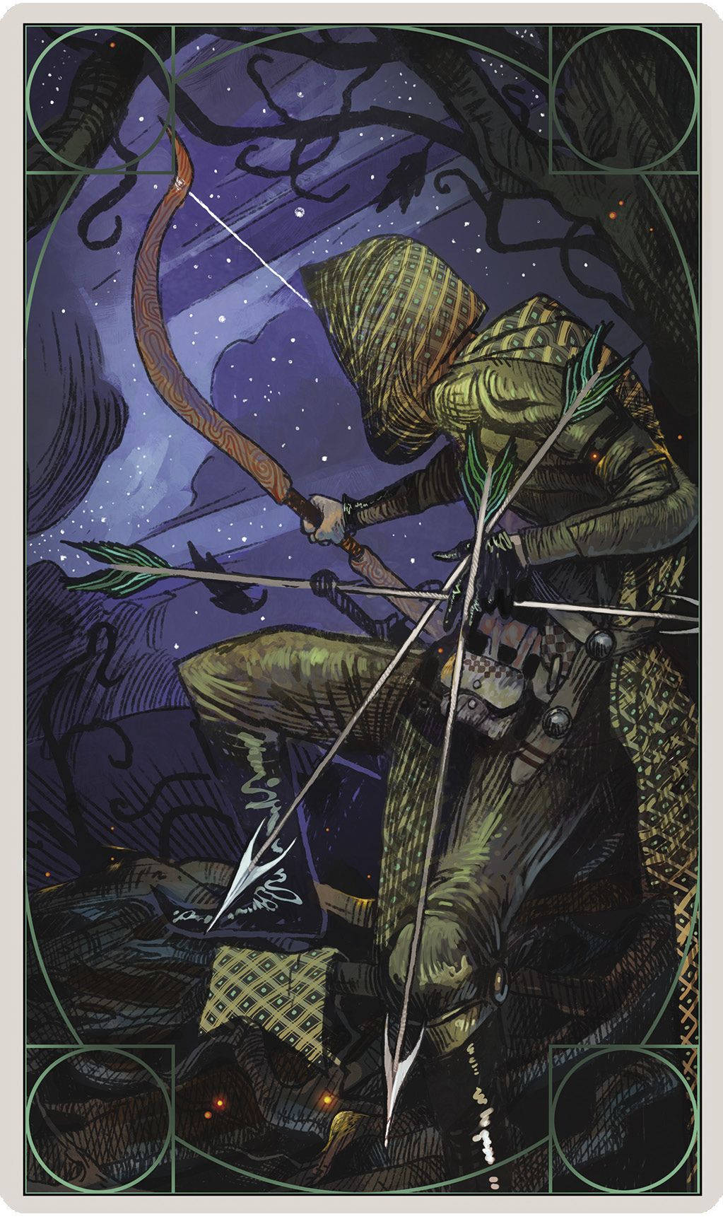 Dragon Age Inquisition, hooded archer, patterned armor, HD Phone Wallpaper