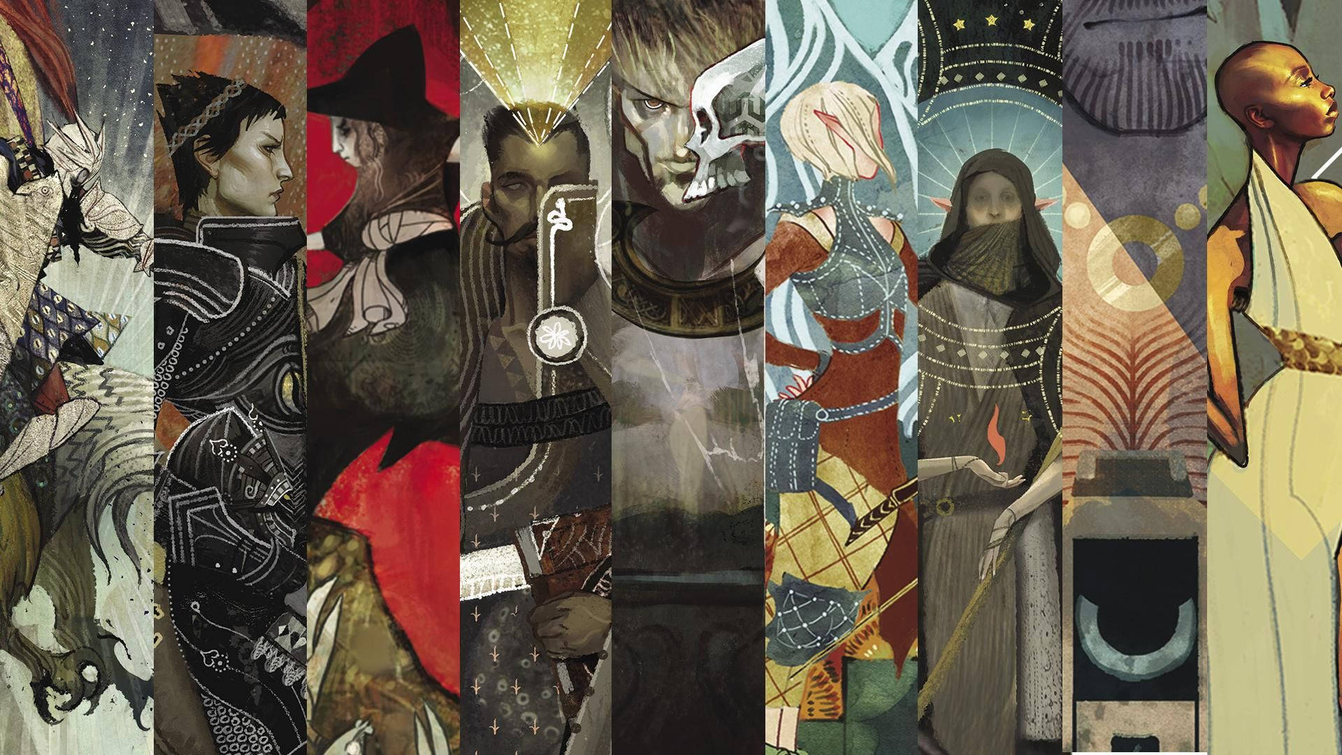 Dragon Age Inquisition, video game series, companions, Full HD Desktop Wallpaper