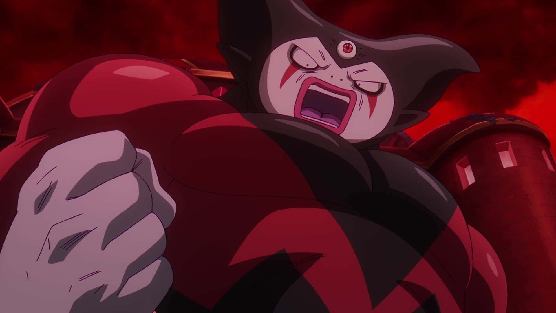 Dragon Ball Daima, villain, single red eye, Full HD Desktop Wallpaper