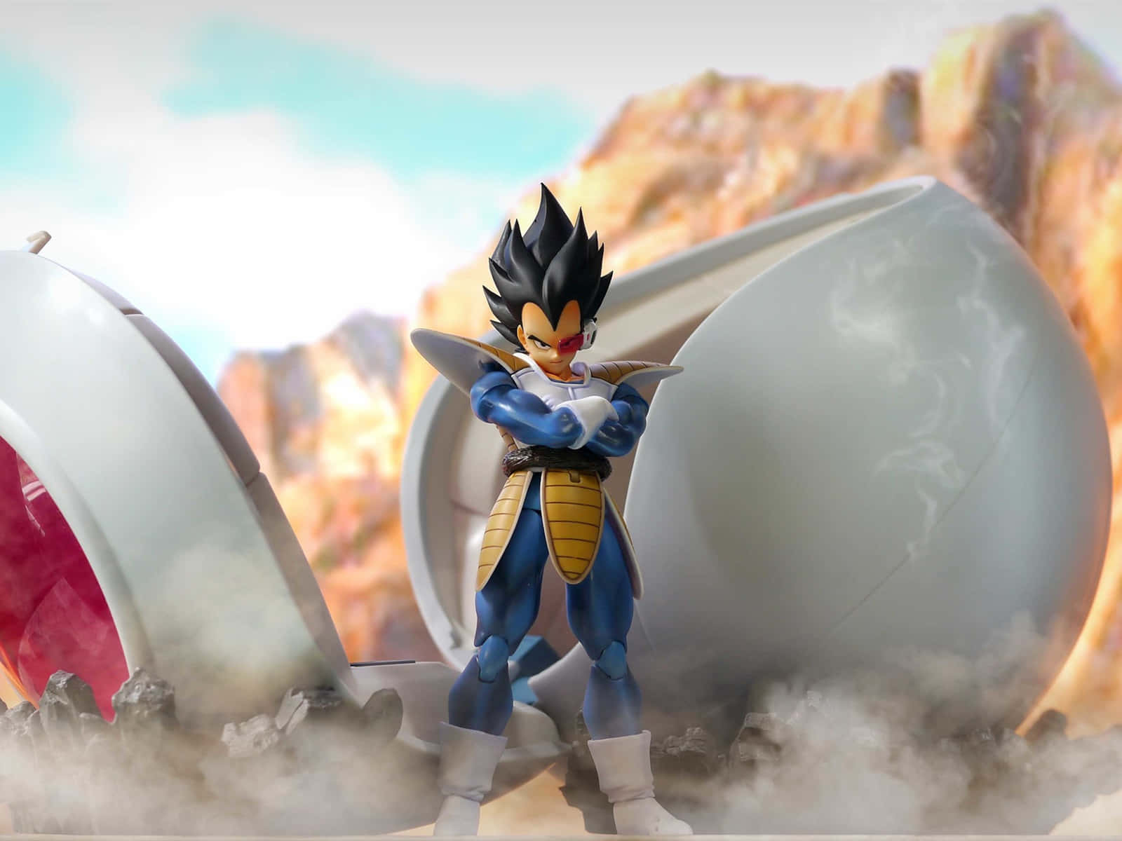 Dragon Ball, 3d anime, giant egg, HD Desktop Wallpaper