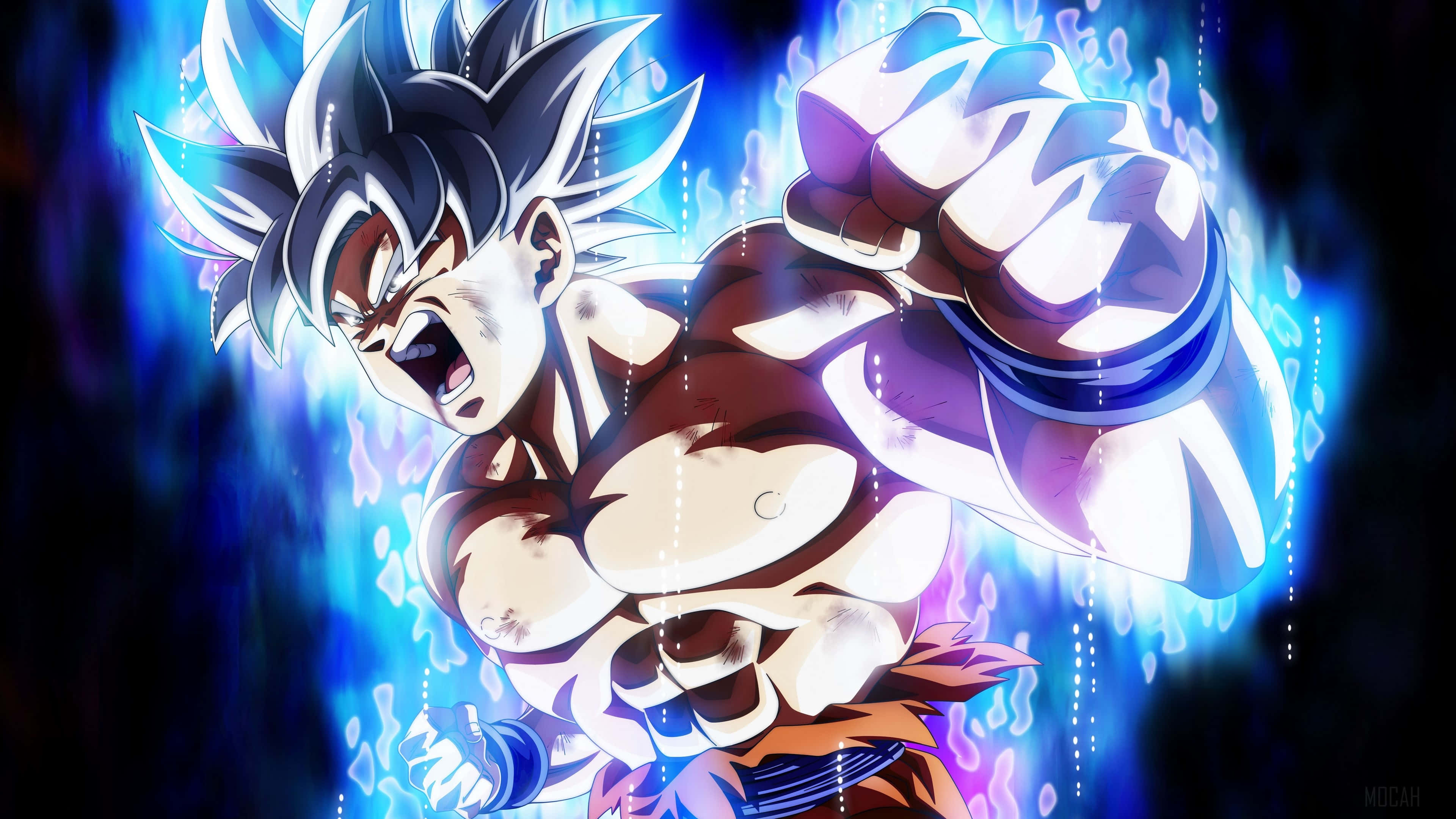 Dragon Ball, Goku, Ultra Instinct, 4K Desktop Wallpaper