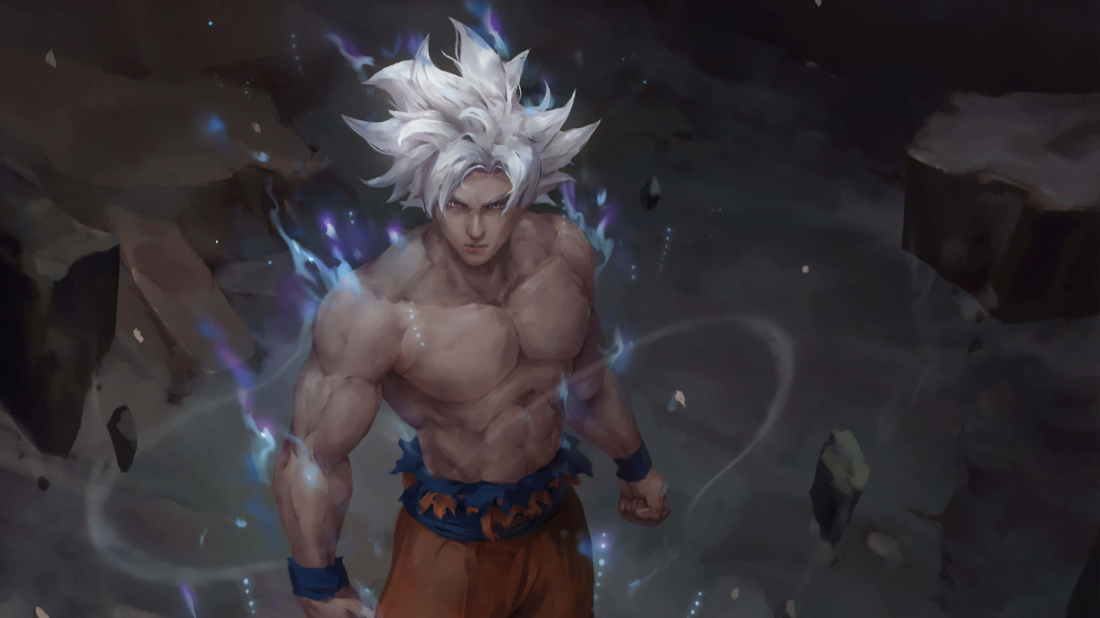 Dragon Ball, Goku, Ultra Instinct, 4K Desktop Wallpaper
