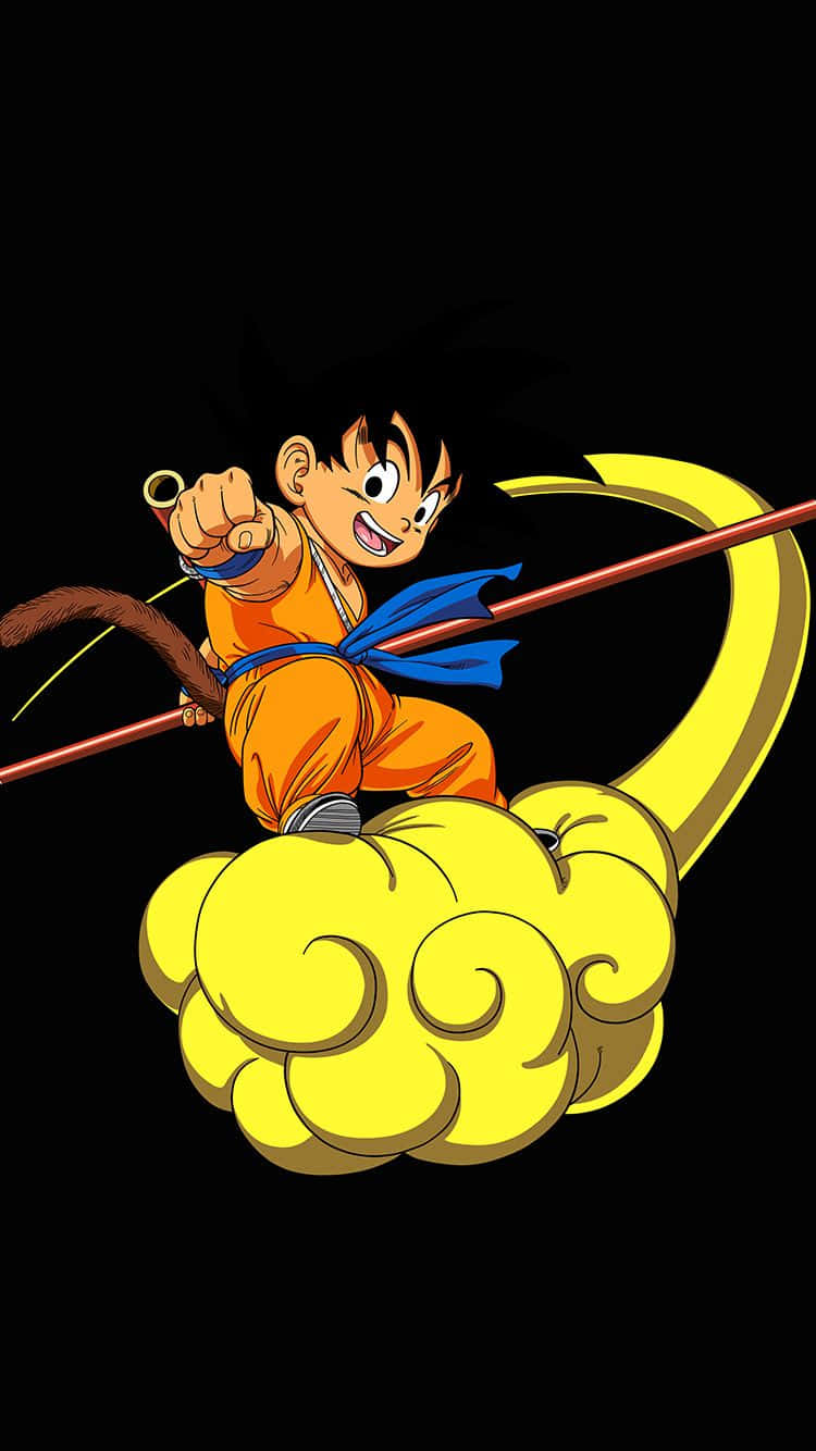 Dragon Ball, iPhone, orange gi, HD Phone Wallpaper