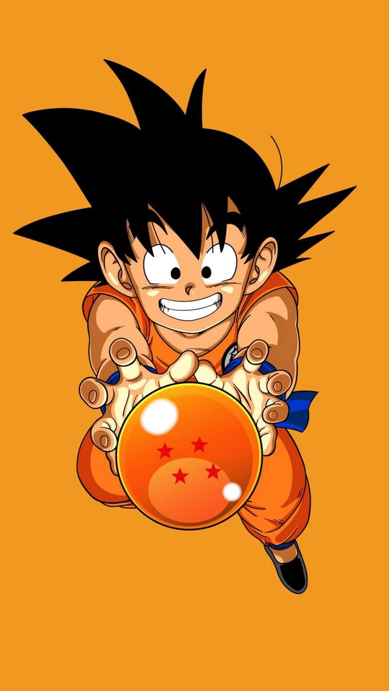 Dragon Ball, iPhone, orange gi, HD Phone Wallpaper