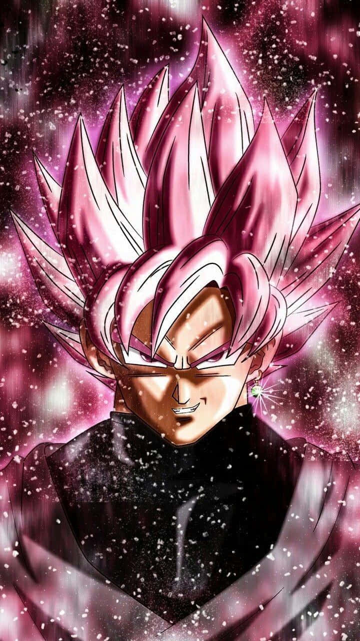 Dragon Ball, iPhone, spiky pink hair, HD Phone Wallpaper