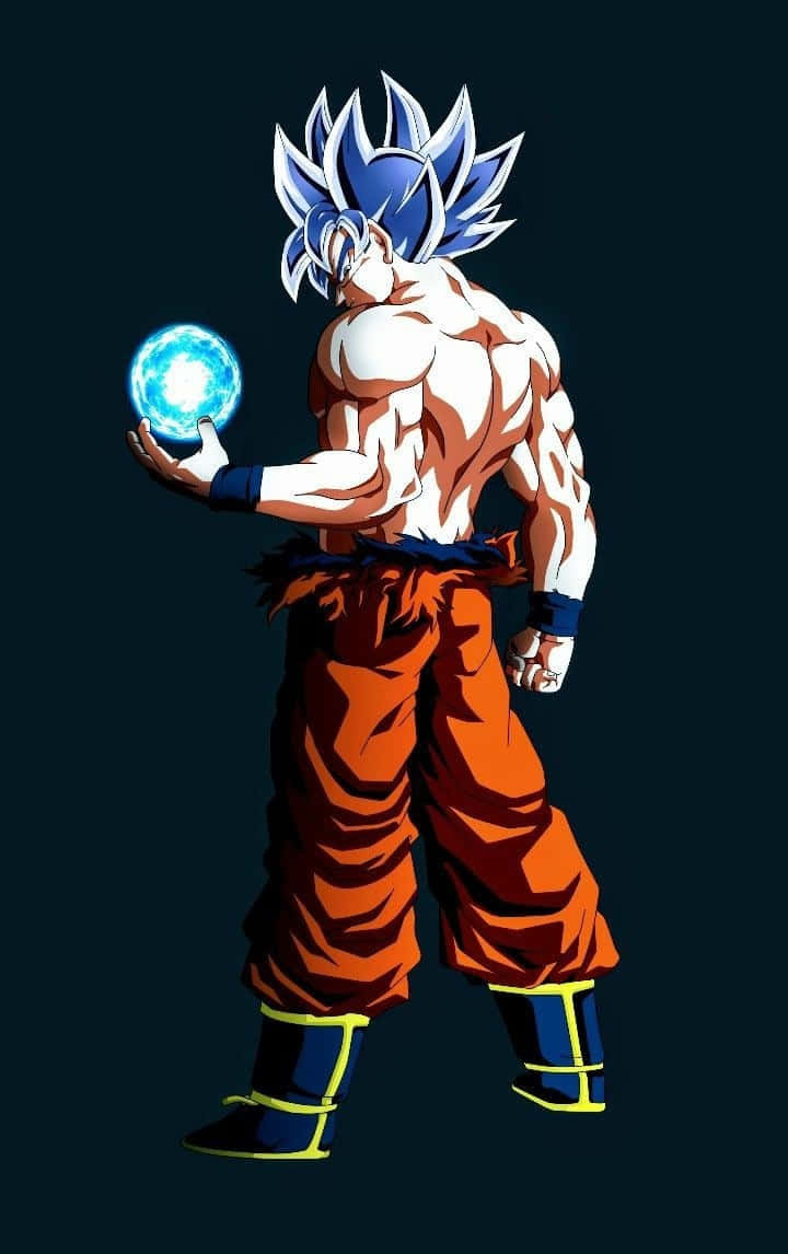Dragon Ball, iPhone, blue spiky hair, SD Phone Wallpaper