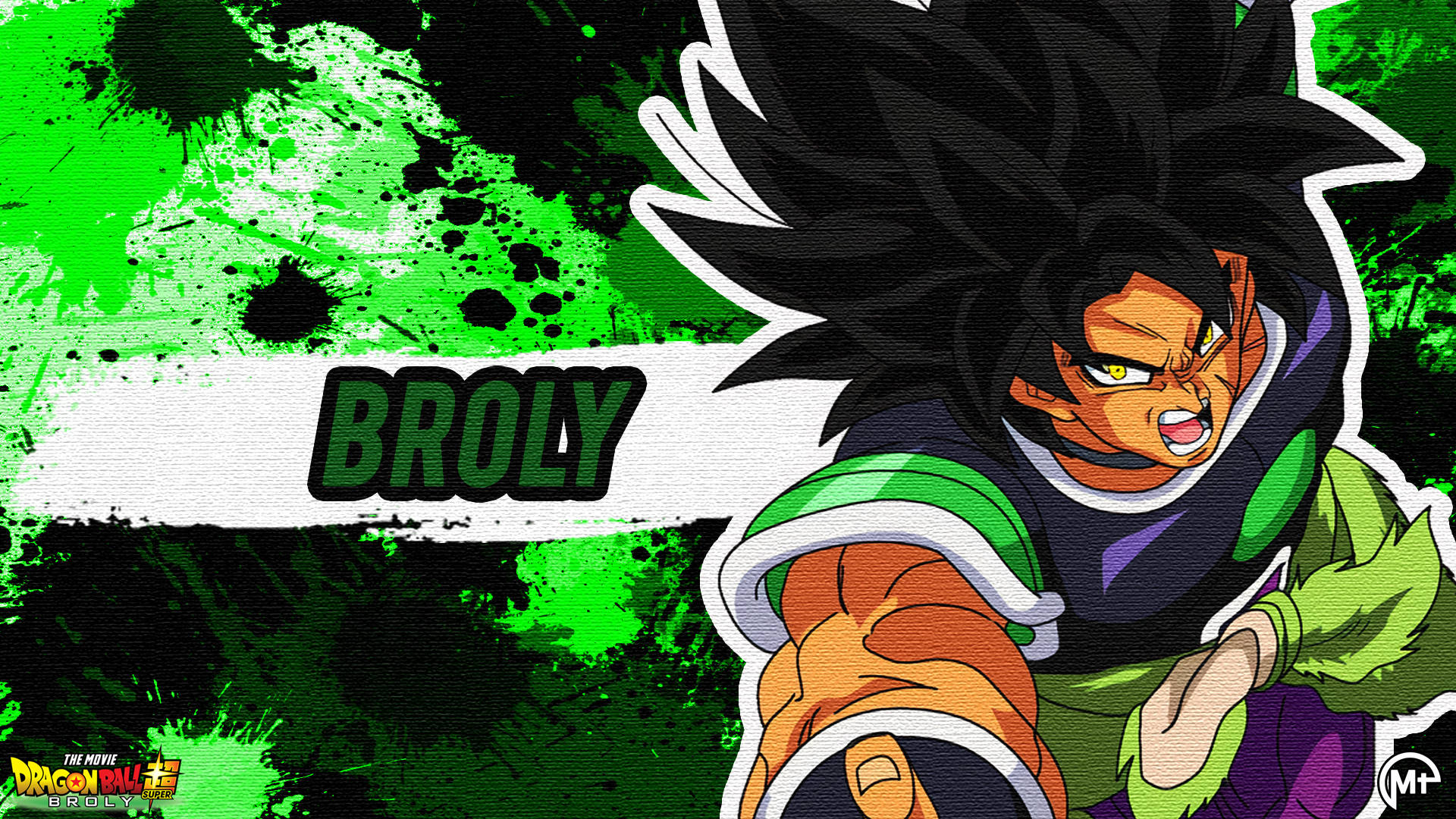 Dragon Ball Super Broly, Broly, spiky black hair, Full HD Desktop Wallpaper