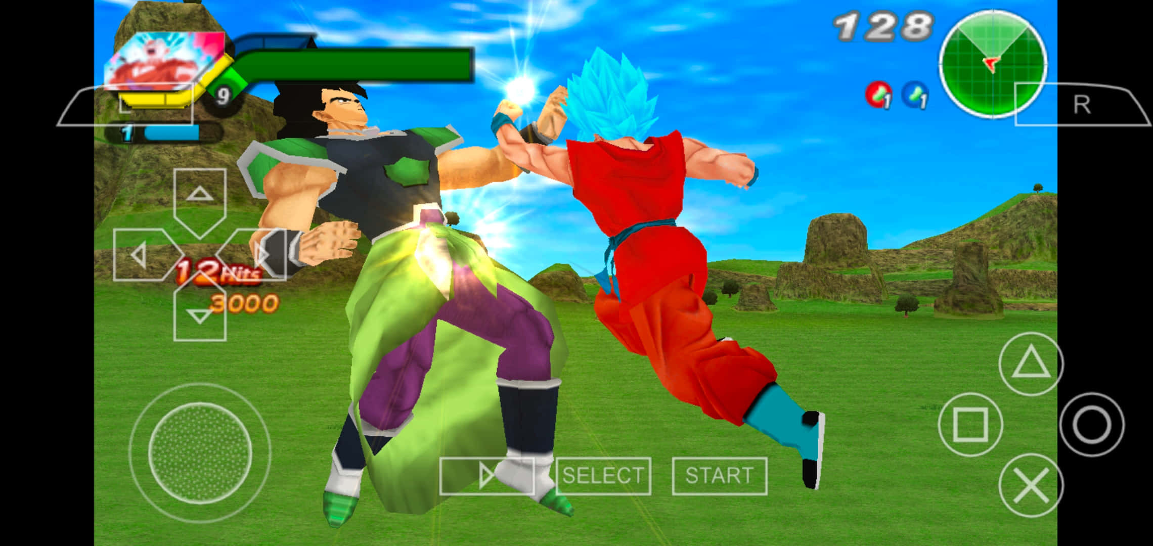 Dragon Ball Super Games, 3D-rendered game scene, glowing energy effects, Full HD Desktop Wallpaper